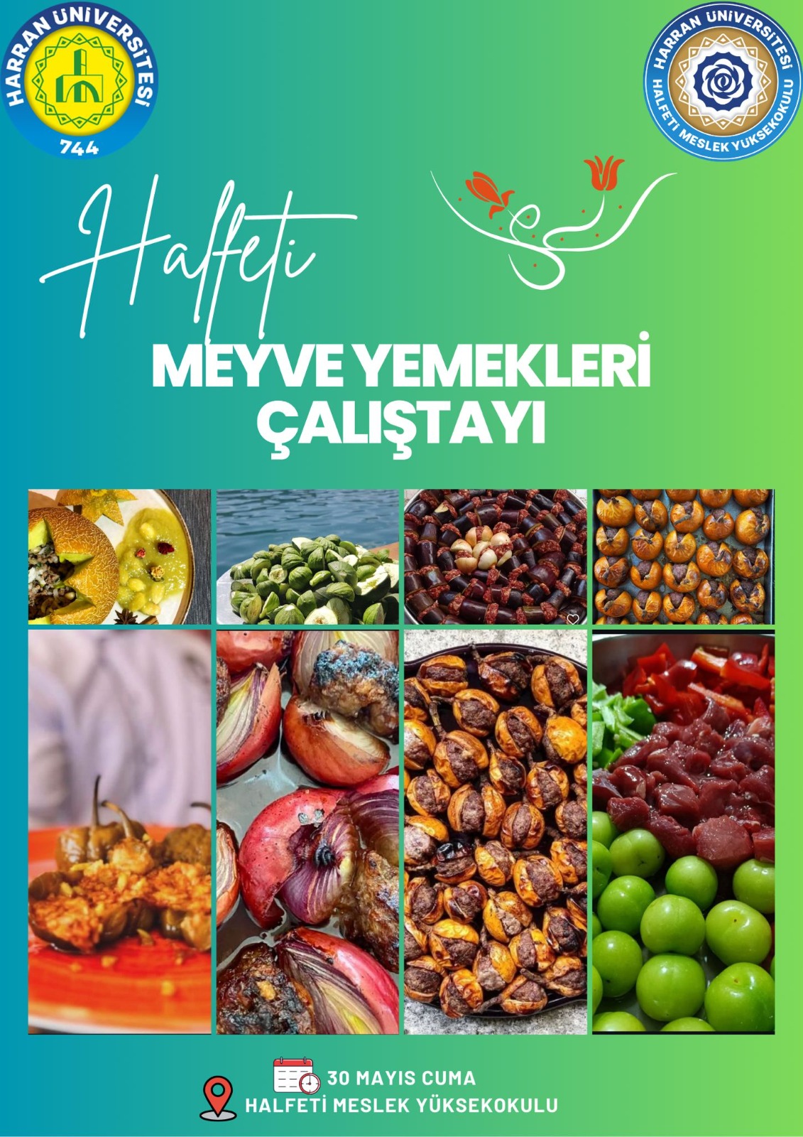 Halfeti MYO’da Meyve Yemekleri Çalıştayı Büyük İlgi Gördü